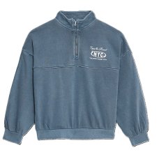 MSX245: Kids Graphic Half Zip Sweatshirt (6-14 Years)